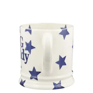 Emma Bridgewater Big Blue Star Big Daddy 1 Pint Mug